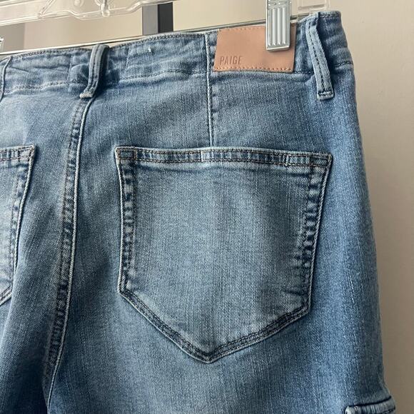 PAIGE Women's Drew Cargo Pockets Jeans size 27 - Picture 6 of 9